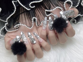 ケードット(K.)/成人式ネイル