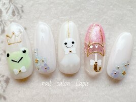 梅雨ネイル