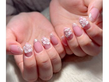 3Dフラワーネイル