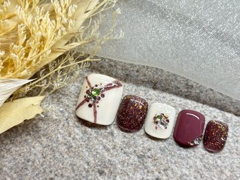 ネイルサロン メルナチュール 天神大名(Mere Nature)/フットインスタ映え