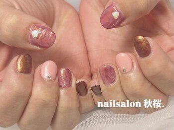 秋桜.の写真/一律オフ込¥6500!毎月増える定額デザインを多数ご用意♪デザインに迷われる方や初めての方にもオススメ◎