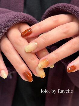 ロロ バイ レイチェ(lolo. by Rayche)/ブラウンnuanceネイル♪
