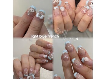 ジェニージェイ ネイルスタジオ(jennie.j nail studio)の写真/【100色以上から選べる♪】100色×500種類で貴方の”やりたい！”が叶う★あなただけのネイルをご提案☆