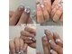 ジェニージェイ ネイルスタジオ(jennie.j nail studio)の写真/【100色以上から選べる♪】100色×500種類で貴方の”やりたい！”が叶う★あなただけのネイルをご提案☆