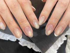 マグネットと細フレンチ◎