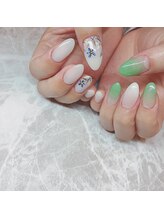 ルクシア(Luxia)/春のお花ネイル☆