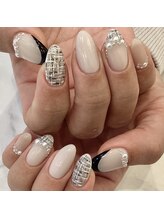 グリーディ(greedy)/ガーリー冬ネイル