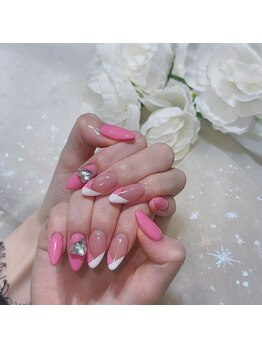 クイーンズビューティーサロン 新宿本店(Queen's beauty salon)/チップ長さ出し10本定額コース