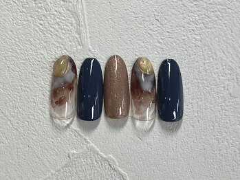 トータルビューティー パッション 茨木(Total Beauty Passion)/ニュアンスオータムネイル