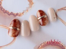アビー 目白店(abbie)/べっこうリングネイル◇￥12056