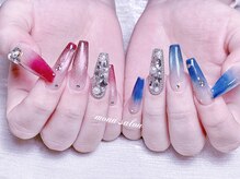 モナサロン(Mona salon)/グラデーションマグネットネイル