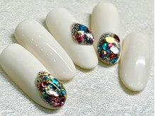 チェリーズネイル(Cherrys Nail)/ぷっくり キラキラネイル