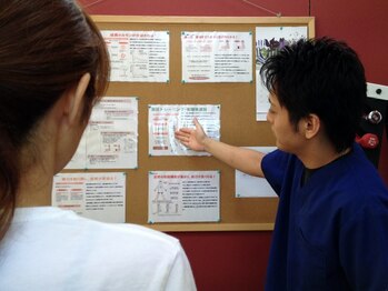 アークカイロプラクティック 平塚整体院/【加圧】施術後のカウンセリング