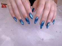 ユミ(U mi)/チップ長さだしマグネットネイル