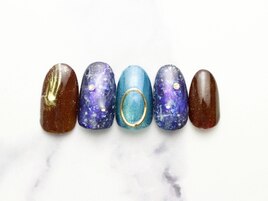 ギャラクシーネイル初回￥7500