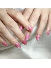ホワイトネイル 名駅店(WHITE NAIL)/マグネットネイル!ワンカラー