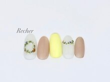 ネイルサロンリシェ 烏丸御池(Recher)/花冠のデザイン
