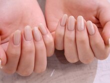 ラルネイル 大宮(Lull. nail)/＊ベージュ＊ワンカラー＊