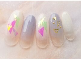 カラフル△ネイル
