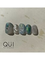 QUI Nail &Eyelash代官山【クワイ】フラットラッシュ/パリジェンヌ/パーマ/パラジェル