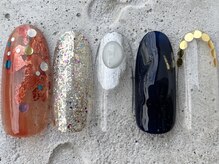 フリークネイル(FREAK Nail)/ニュアンスシンプルホロ ¥8500