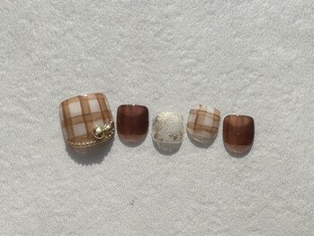 チェックネイル