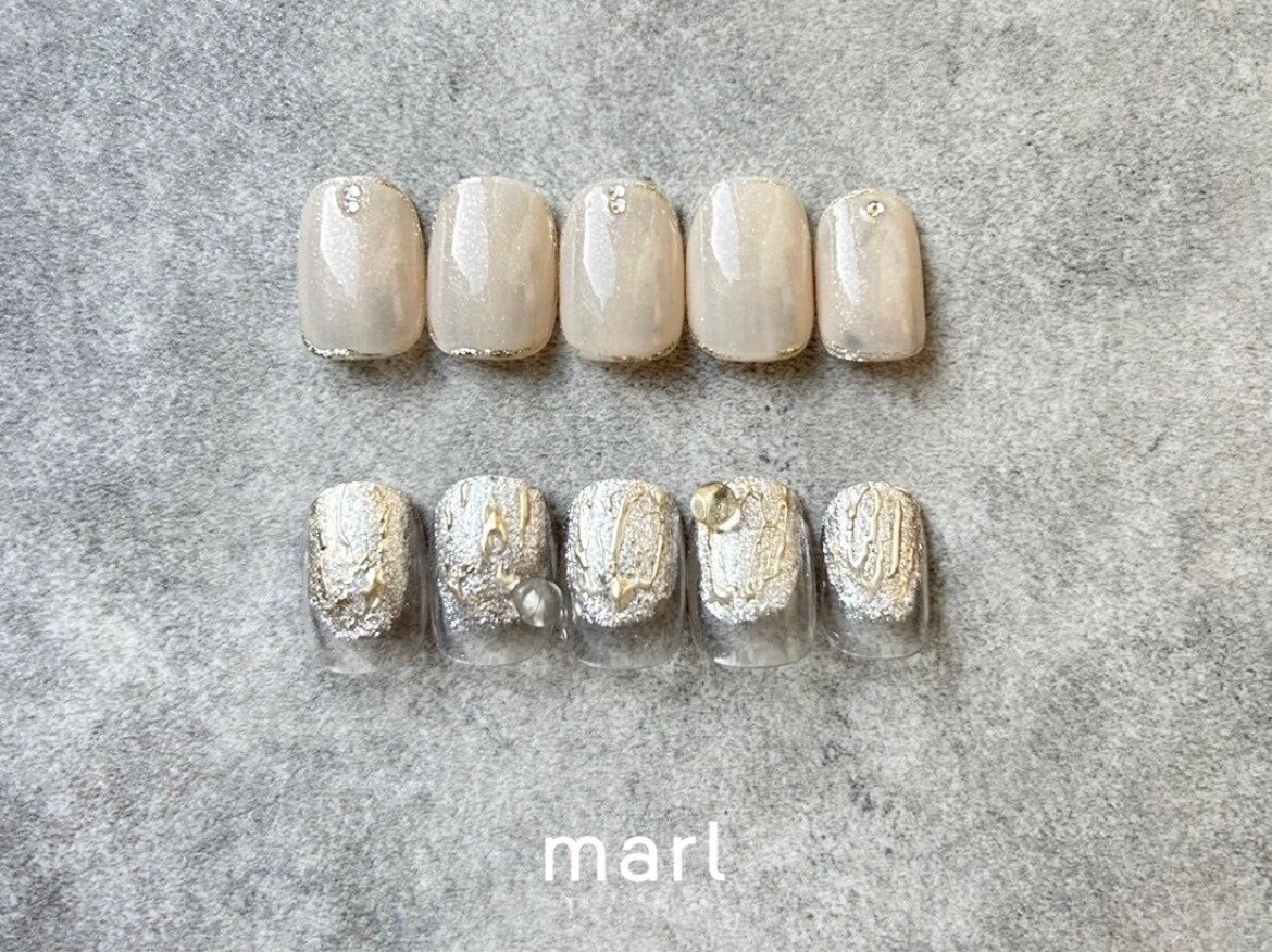 【hand】シンプルサンプル or 2本art　\7,700