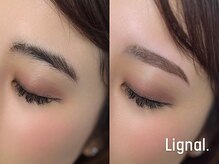 リグナル(Lignal.)/濃眉さんも今っぽいふんわり眉に