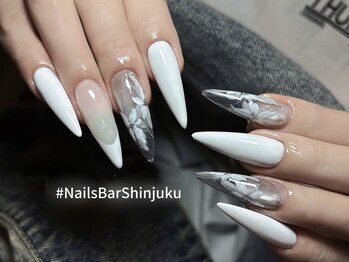 ネイルズバー 新宿店(Nails Bar)/ホワイトブロッサム