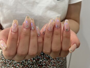 シェリーラメール 渋谷(cherielamer)/オーロラネイル