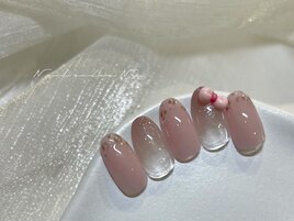 恵比寿/秋レオパードネイル