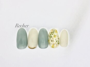 ネイルサロンリシェ 烏丸御池(Recher)/春のネイル*