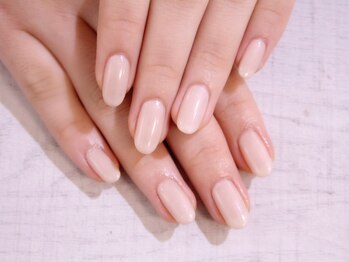 ラルネイル 大宮(Lull. nail)/*ベージュ*ワンカラー*