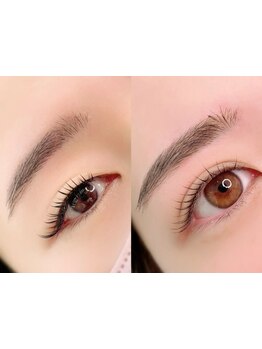 アイブロウメニューがあるサロン