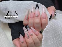 ゼン ネイル デザイン 池袋(ZEN NAIL DESIGN)/長さだしやり放題×つけ放題