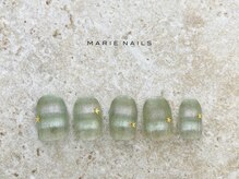 マリーネイルズ 表参道店(MARIE NAILS)/定額￥7,700 ストライプ 0430a
