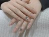 【Hand】 ワンカラー／ラメグラ&選べるパーツまたはシール2個付き　5280