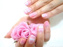 ネイルマルシェ(Nail marche)の雰囲気（パステルボーダーフレンチ￥５９８０／写真４♪ケア込み（初回））