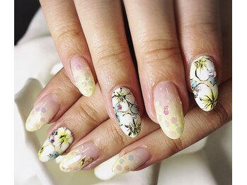 ネイルサロン ビビ(bibi)/フラワーネイル