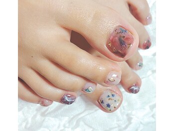 爪ソウシャイン(爪 SO SHINE)/アンティークフラワー★