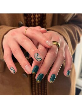ハラジュクネイルズ(harajukunails)/シンプルデザインコース
