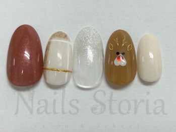 ネイルズ ストーリア(Nails Storia Salon&School)/シンプルデザイン