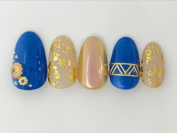 ネイルサロン アビー グランデュオ蒲田店(abbie)/[蒲田限定]和風ネイル