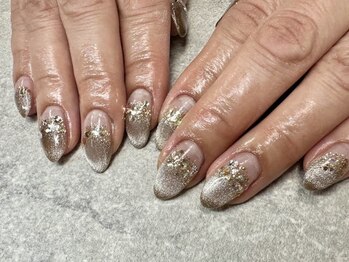 ネイルサロンファストネイルプラス 新宿店(FAST NAIL PLUS)/2024春ネイル【マグネット】