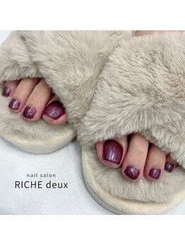 リッシュ ドゥ(RICHE deux)/秋色小紫ワンカラー