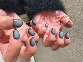 ニュアンスカラーもやっと