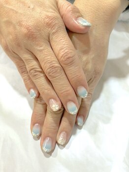 カミアンユイヤ ネイルラボ(KAMIANYUIYA Nail LAB)/ガラスフレンチアート