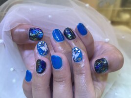 ちょちょホイル海ネイル