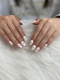 ラメネイル/ハート/カラフル