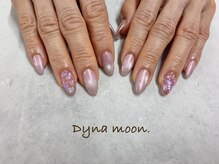 ダイナ ムーン(Dyna moon.)/ピンクビジューネイル